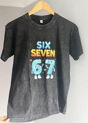Футболка six seven