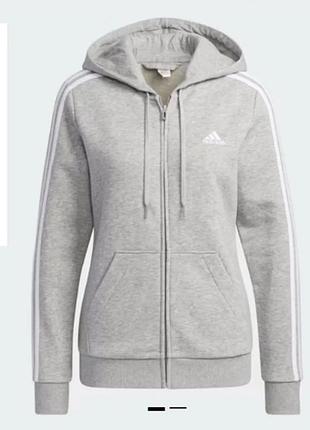 Женская толстовка с тремя полосками adidas essentials размер m