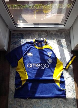 Винтажная регбойка canterbury / джерси warrington wolves (оригинал / l)