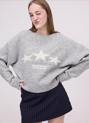 Светр вʼязаний pull&bear 5