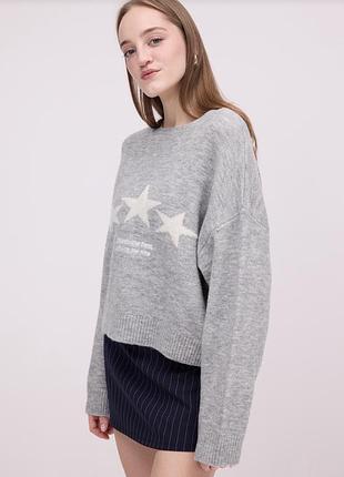 Светр вʼязаний pull&bear 7