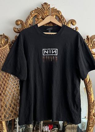 Рок футболка nine inch nails мерч