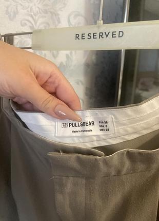 Брюки бежеві pull&bear 2