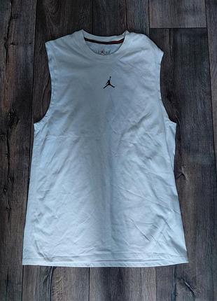 Оригинальная jordan dri-fit безрукавка | майка nike jordan взрослый s