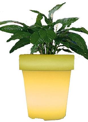 Солнечный светильник-горшок для растений с подсветкой led garden light vase