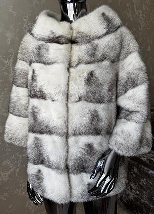 Норковый полушубок