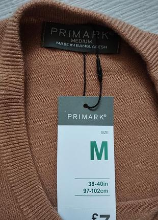 Крутой джемпер цвета camel primark 5