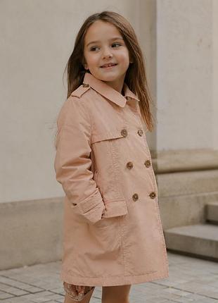 Тренч дощовик плащ вітровка дитяча mango на 5-6 років зріст 110-116
