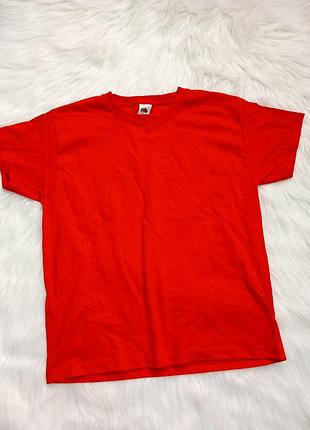 Бавовняна футболка fruit of the loom р128/152