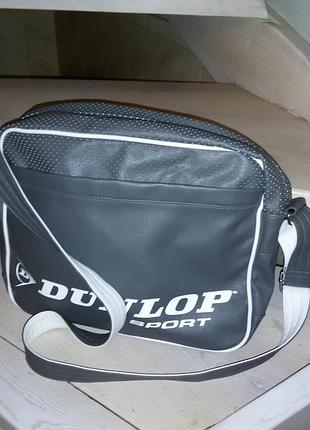 Dunlop grey (британия) - cпортивная сумка 37см х 29 см х 12 см