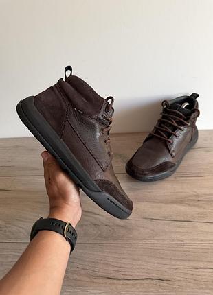 Черевики шкіряні clarks gore-tex оригінал