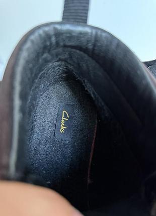 Черевики шкіряні clarks gore-tex оригінал 10