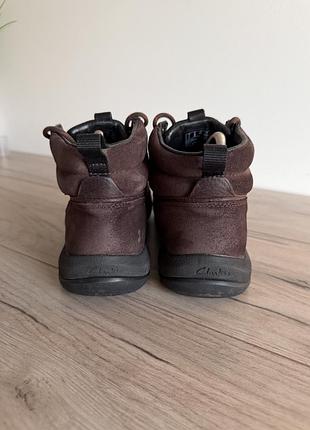 Черевики шкіряні clarks gore-tex оригінал 5