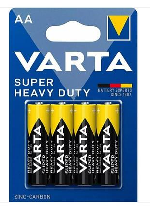 Батарейка varta r6 super heavy duty (4шт)