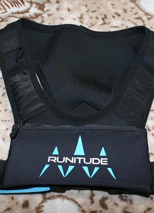Беговой жилет runitude с карманом для телефона