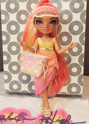 Кукла rainbow high рейнбоу хай серии pacific coast симона саммерс simone summers - sunrise fashion doll