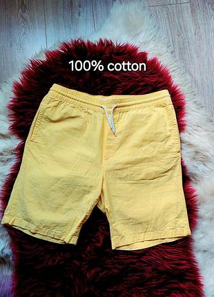 ❤️💛💙 суперські шорти красивого жовтого кольору 100% cotton