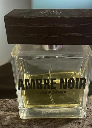 Чоловіча туалетна вода yves rocher ambre noir (100 мл)
