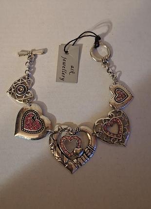 Редкий винтажный браслет ask jewellery (london), 1990–2000-е годы, y2k, nos