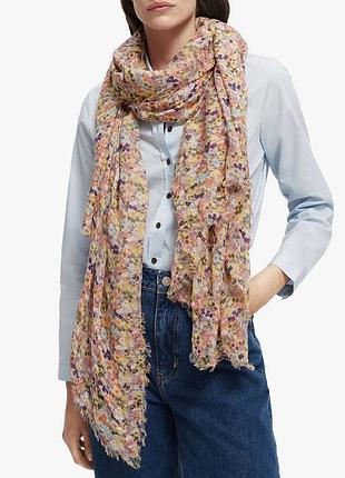 Scotch&amp;soda большой палантин/шарф 130×210см