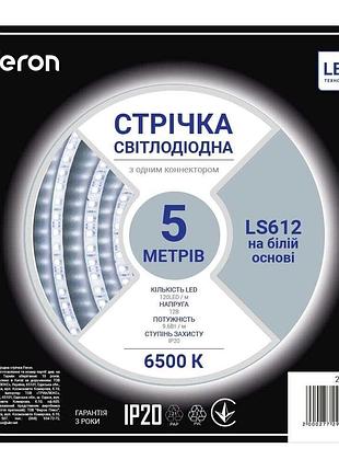 Світлодіодна стрічка feron ls612 12в 9.6вт/м білий