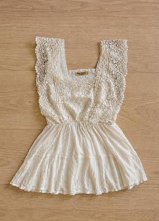 Кружевной топ paris et moi | нежный luxury стиль | s