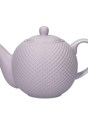 Чайник з ситечком london pottery globe textured, 900 мл, nd-lpgltpot4txpur nai