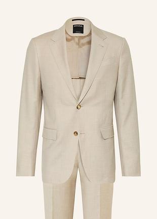 Піджак zegna бежевий льон