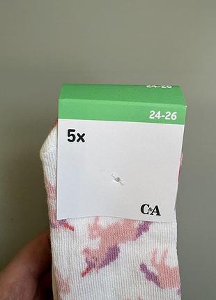 Набор детских носков c&amp;a 5 пар 2