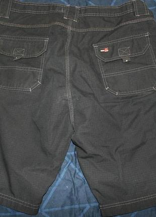 Рабочие шорты tuffstuff workwear ripstop style 822 черные 2