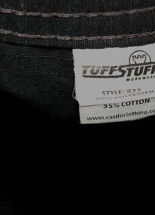 Рабочие шорты tuffstuff workwear ripstop style 822 черные 6