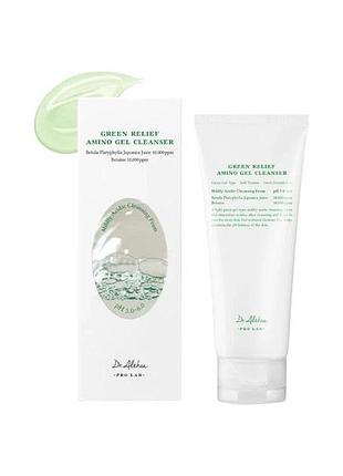 Гель очищающий с аминокислотами dr.althea green relief amino gel cleanser 100 мл