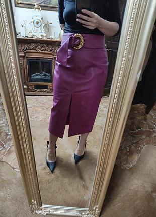 Шкіряна спідниця оригінал 100%шкіра