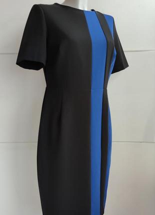 Стильне плаття-футляр marks&spencer з горизонтальними смугами4 фото