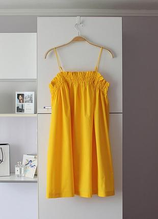 Яскрава бавовняна сукня від h&m