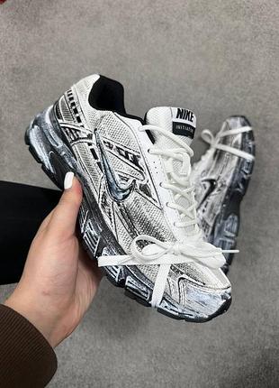 ✔️ nike initiator custom white black 2
