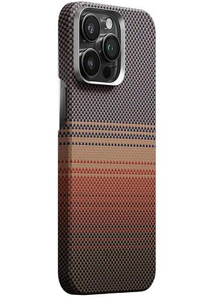 Чехол pc carbon protection slim with magsafe для apple iphone 14 pro (6.1")
