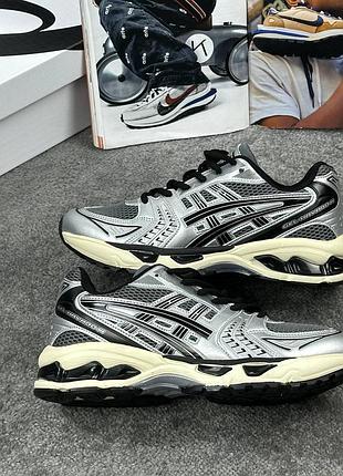👕 asics gel-kayano 14 silver black
