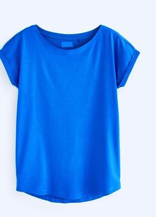 Capsule leisure нова яскрава синя базова футболка батал великий розмір 24 /58 5xl-8xl