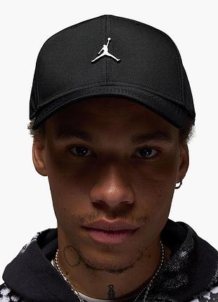 Кепка чоловіча air jordan risestructured metal jumpman hat black hm5750-010