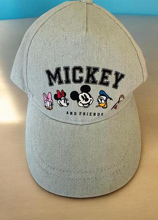 Дитяча кепка бейсболка disney mickey and friends (міккі маус)