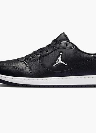 Кросівки чоловічі air jordan court connect low black iq5698-001
