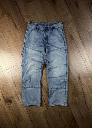 Джинси g-star raw carpenter 3d loose чоловічі карго широкі теслярі