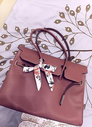Сумка в стиле birkin