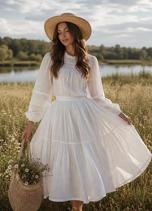 Неймовірна повітряна блуза з мереживом