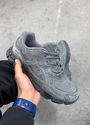 👕 asics gel nyc dark grey 2