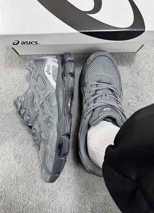 👕 asics gel nyc dark grey 7