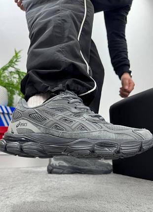 👕 asics gel nyc dark grey 9