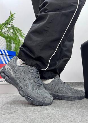 👕 asics gel nyc dark grey 4