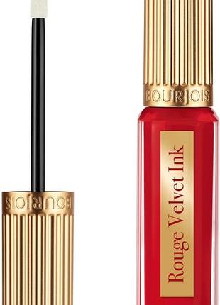 Bourjois rouge velvet ink liquid lipstick 09 червона